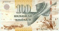 Gallery image for Faeroe Islands p30: 100 Krone from 2011